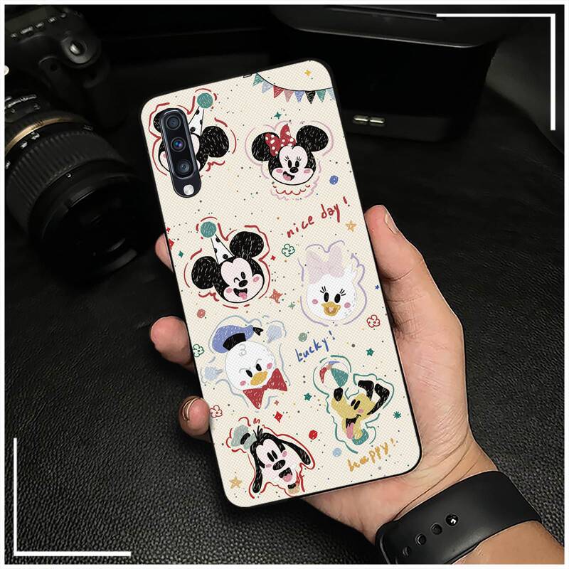 Suitable for Samsung Mobile Phone Cases, Trendy Men's and Women's Models, Solid Color, Cute New Style, Cooling Soft Case, Youthful Anime Creativity