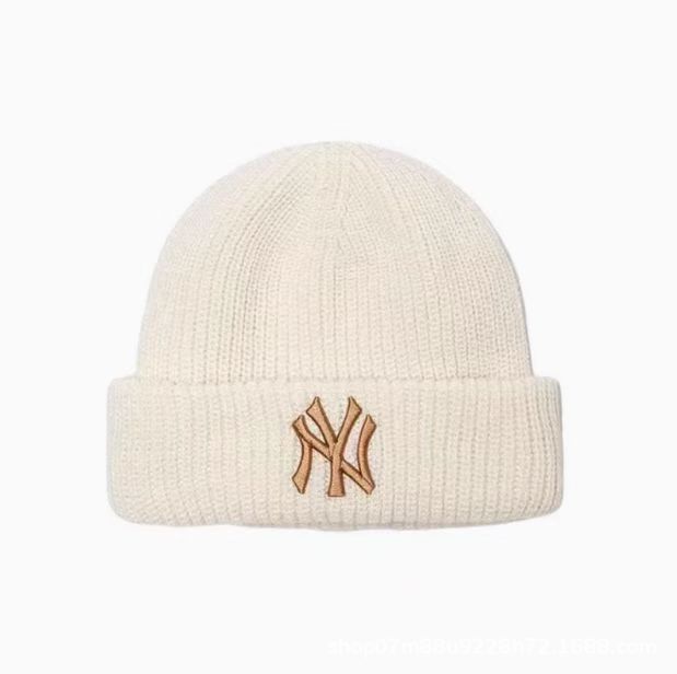 비니 모자 - 플래티넘 NY 라지 라벨