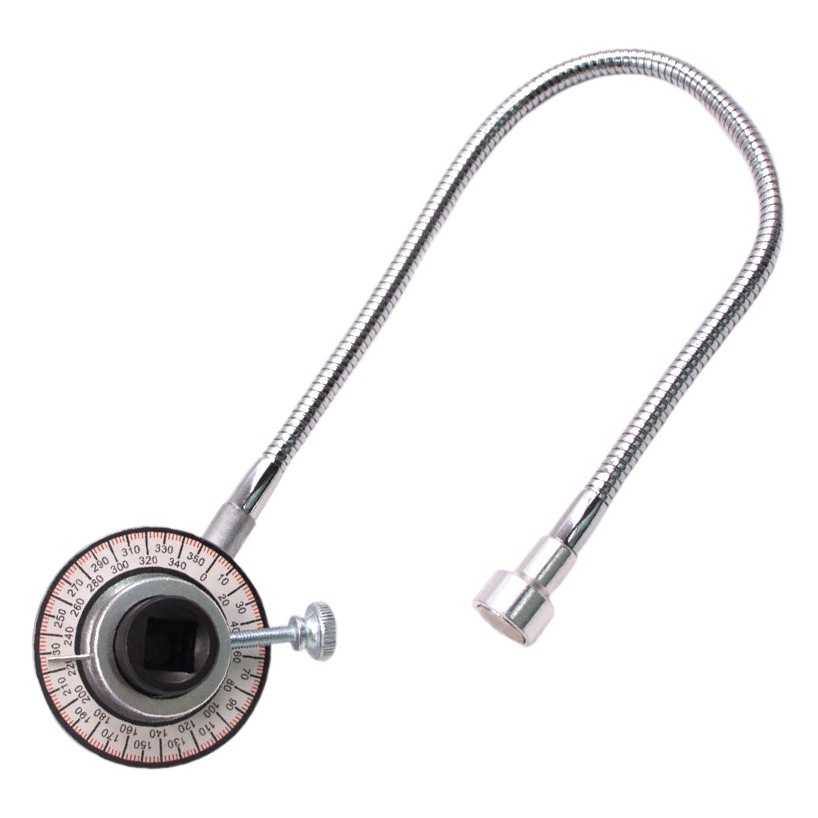 Calibrador de par de ángulo Medidor de par Llave de par Instrumento de medición de par Medidor de esquina Indexer