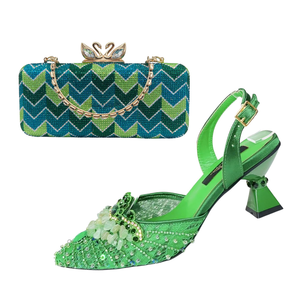 Sandali stiletto con strass da donna eleganti a punta sfilata_voghion.com