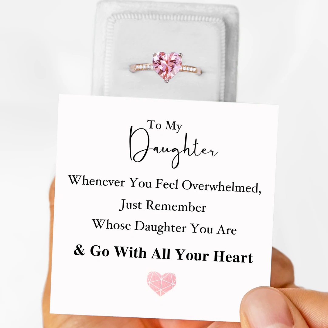 Heart Shape Pattern Women's Gender 925 Sterling Silver Zircon Heart Shape Rings