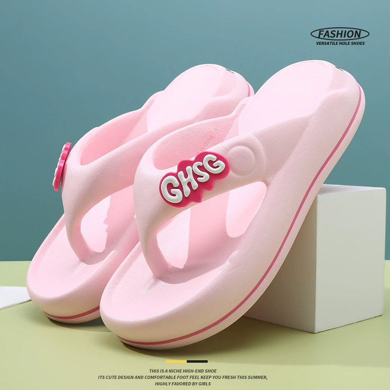 Елка дамы летняя толстая подошва, чтобы увеличить сандалии