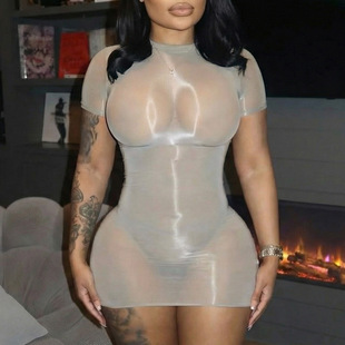 Y26DS074�W��Ů�b�ļ��¿ɫ�Ը�͸ҕ�A�I�����������A���B��ȹ