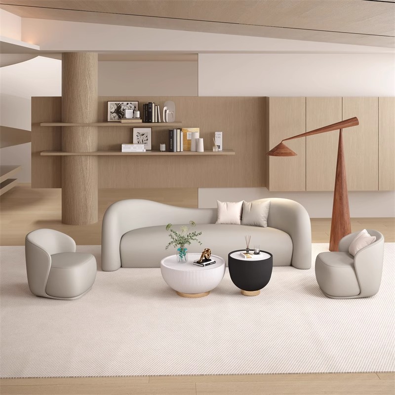 Nórdico tienda de ropa de lujo ligero salón de belleza hotel sala de estar sala de estar residencial oficina de recepción sofá de negociación