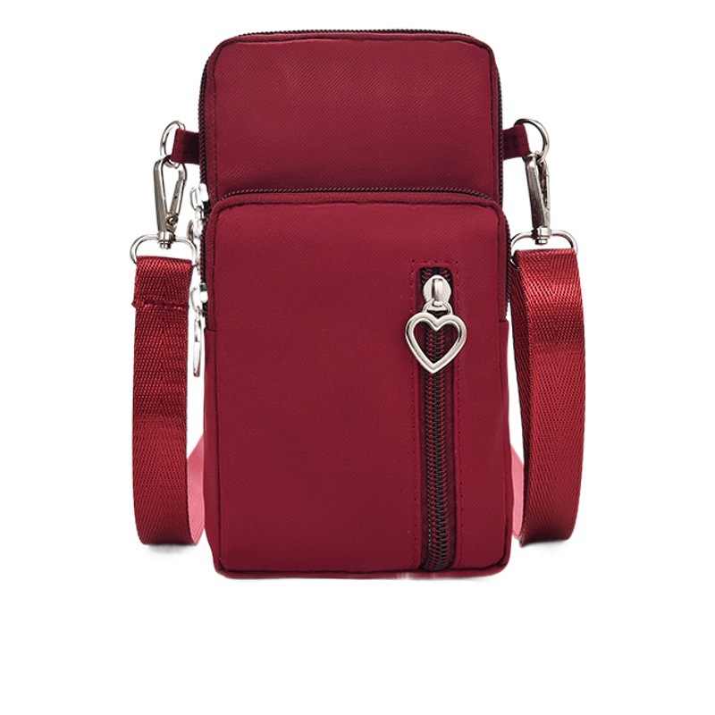 2023 New Mobile Phone Bag Women's Crossbody Bag Mini Small Bag Mobile Phone Bag Hanging Neck Portable Wrist Coin Purse