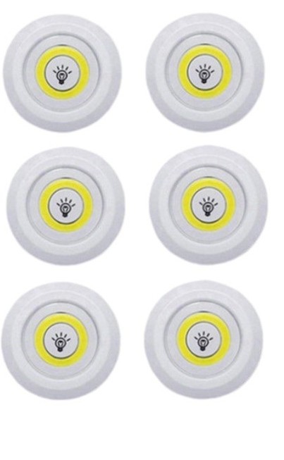 Luz COB inalámbrica con control remoto tipo lámpara de gabinete montada en pared para hogar