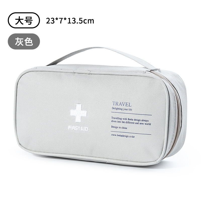 Bolsa portátil para guardar medicamentos, botiquín de primeros auxilios, caja de medicamentos, kit de salud escolar para prevención de epidemias, almacenamiento de viaje