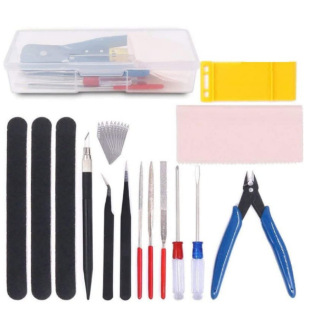 Amazon 15PCs model tool DIY model assembly auxiliary tool suit model building tool kit