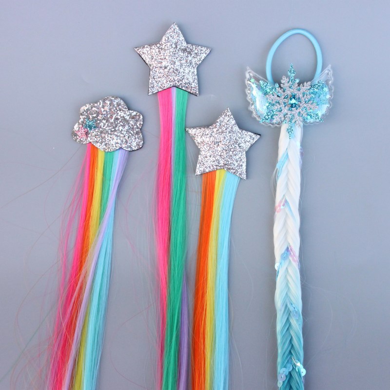 Simple Style Colorful Cloth Hair Clip 1 Piece display picture 1