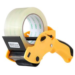 Deli 803 box sealer tape cutter packer can put 60mm tape sealing glue partner