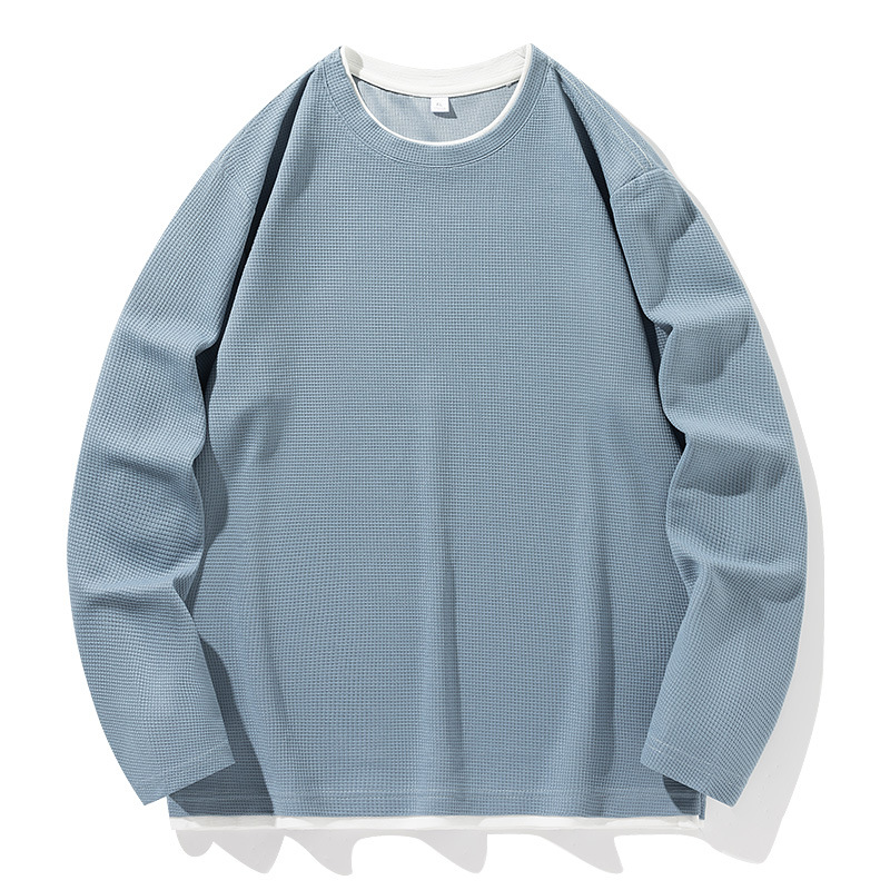 Sudadera hombre cuello redondo cómoda a la moda y versátil_voghion.com