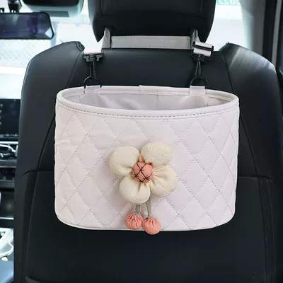 Bag Trash Can Cartoon Car — Car storage bag/box