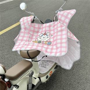 Electric Vehicle Windshield Thin Summer Waterproof Battery Motorcycle Windproof and Rainproof Heat Insulation Summer Uv Protection