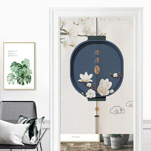 A new generation of hair curtain non-perforated ins wind four seasons shading curtain curtain bedroom kitchen curtain