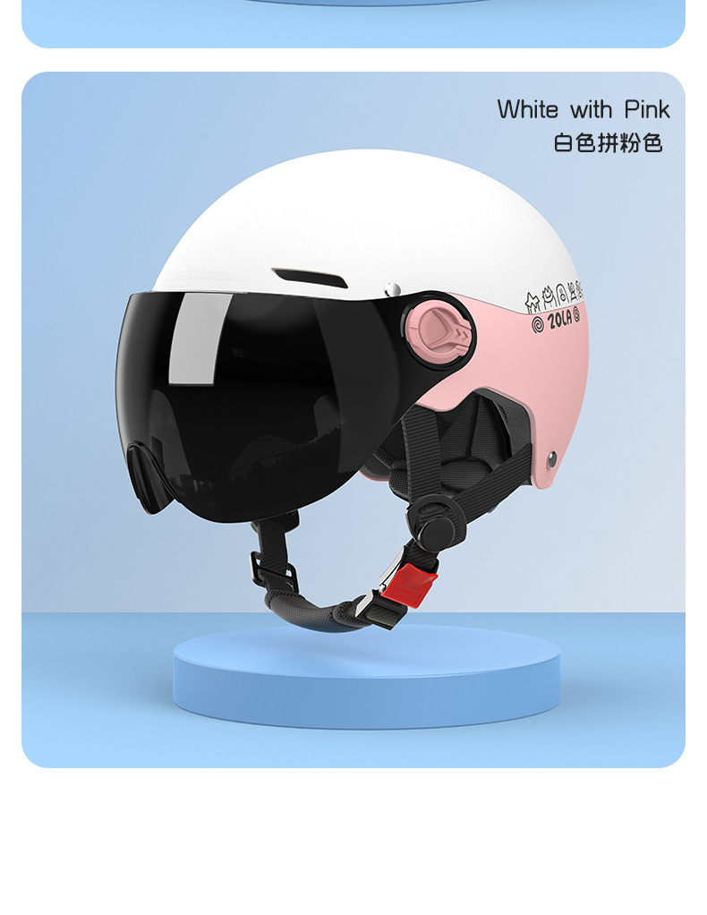 3C Certified Electric Motorcycle Helmet for Men and Women, 2025 Model, for Riding and Commuting, Safety Helmet for Electric Vehicles, Protective Gear