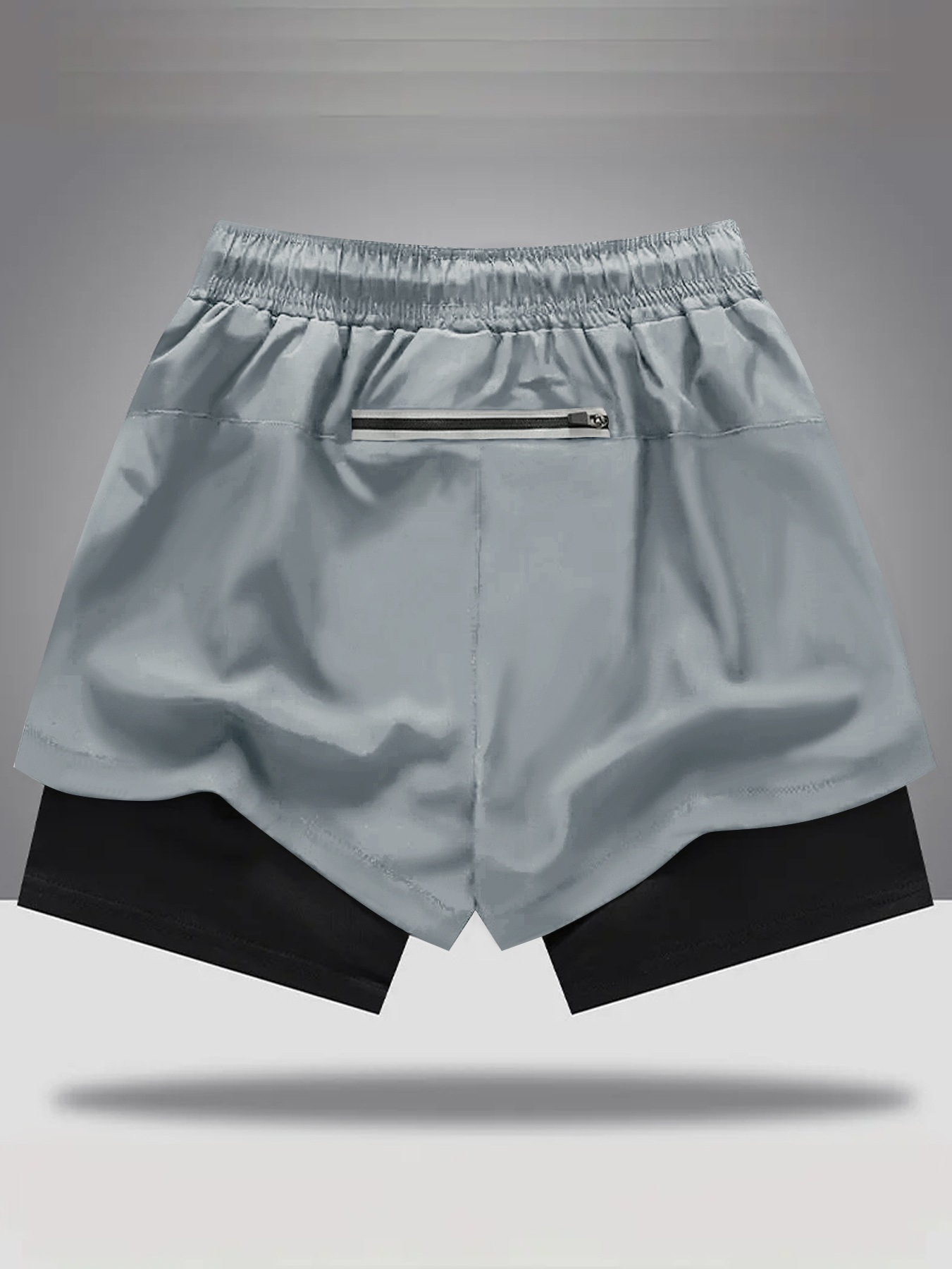 Men's Clothing Athletic Pants Casual Outdoor Breathable Multi Pocket Double Layer Shorts Muscular Design_viptrois.com