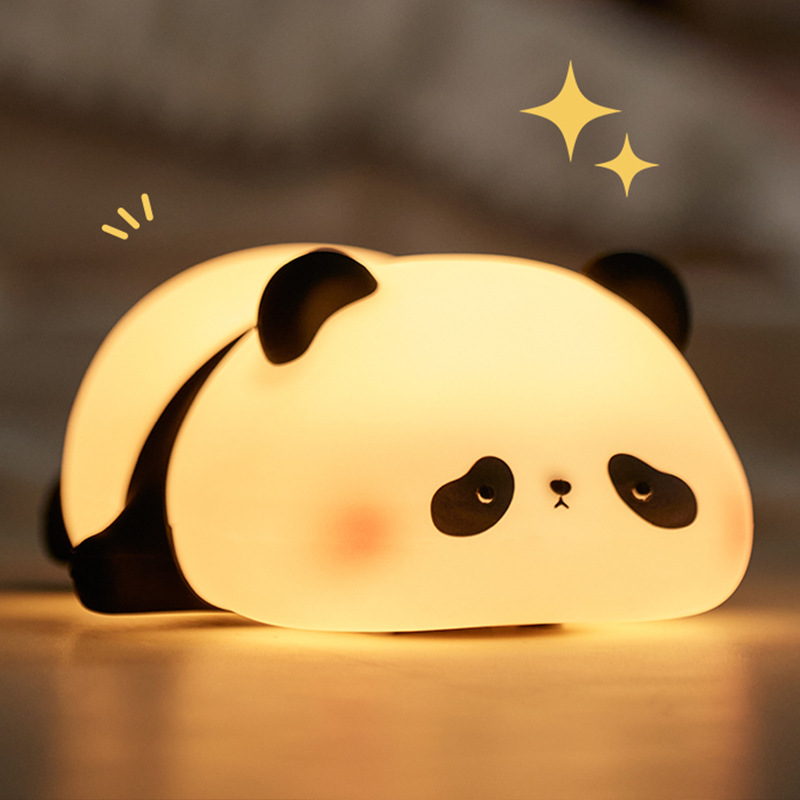 Lámpara Nocturna de Silicona con Diseño de Nube, Popular en el Extranjero, Recargable, Lámpara de Mesa Creativa, Luz de Ambiente Y