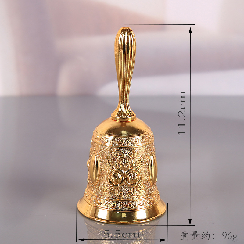 Golden small bell, roses