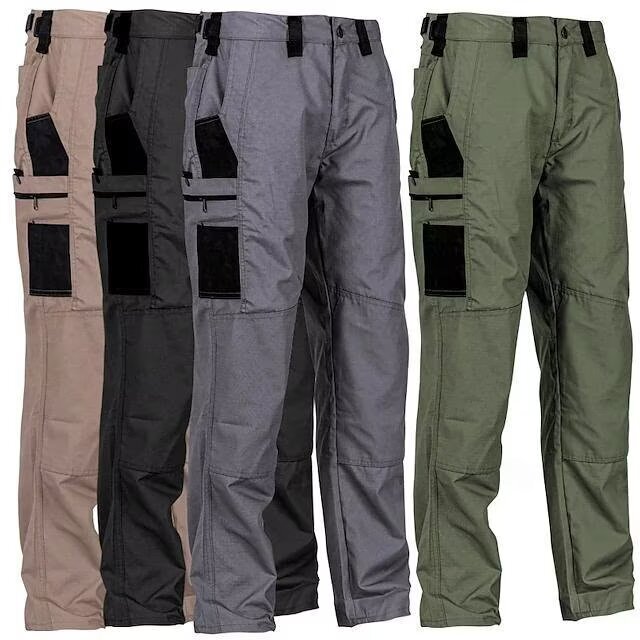 Thin Tactical Pants for Men, Cross-Border Hot Sale, Durable, Water-Resistant, Outdoor Multi-Pocket Pants Thin Tactical Pants for Men, Cross-Border Hot Sale, Durable, Water-Resistant, Outdoor Multi-Pocket Pants