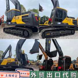 外贸出口代购二手VOV210挖掘机视频和图片