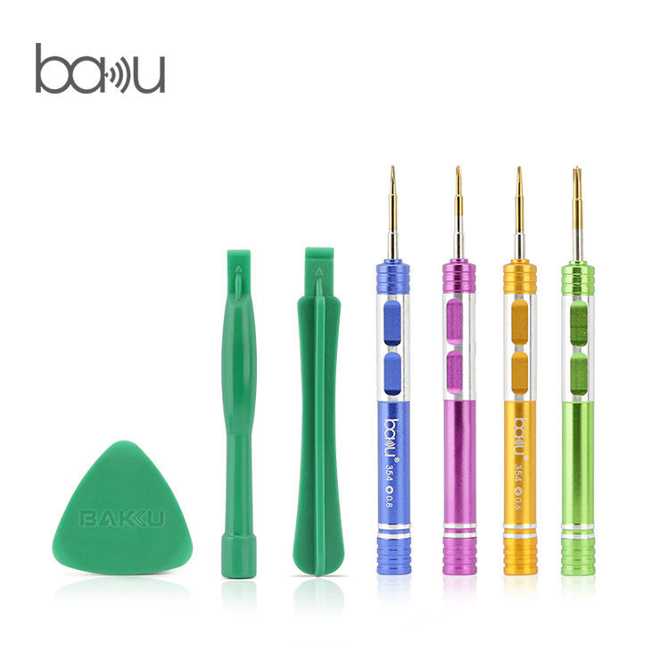 巴酷BA-3336螺丝刀套装适用Iphone拆机工具Y型0.6五星0.8螺丝批头