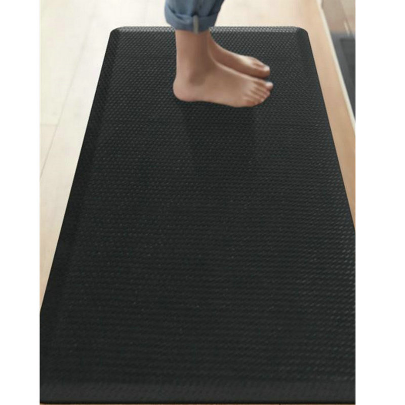 Transfronterizo Amazon venta caliente almohadilla de cuero de PVC gruesa impermeable y a prueba de aceite alfombra de cocina para el hogar alfombra antideslizante