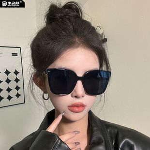 Sunglasses for Women, High-End Ins, High-Looking, Face-Showing, Small Anti-Uv Sunscreen Sunglasses, Street Sunglasses for Men