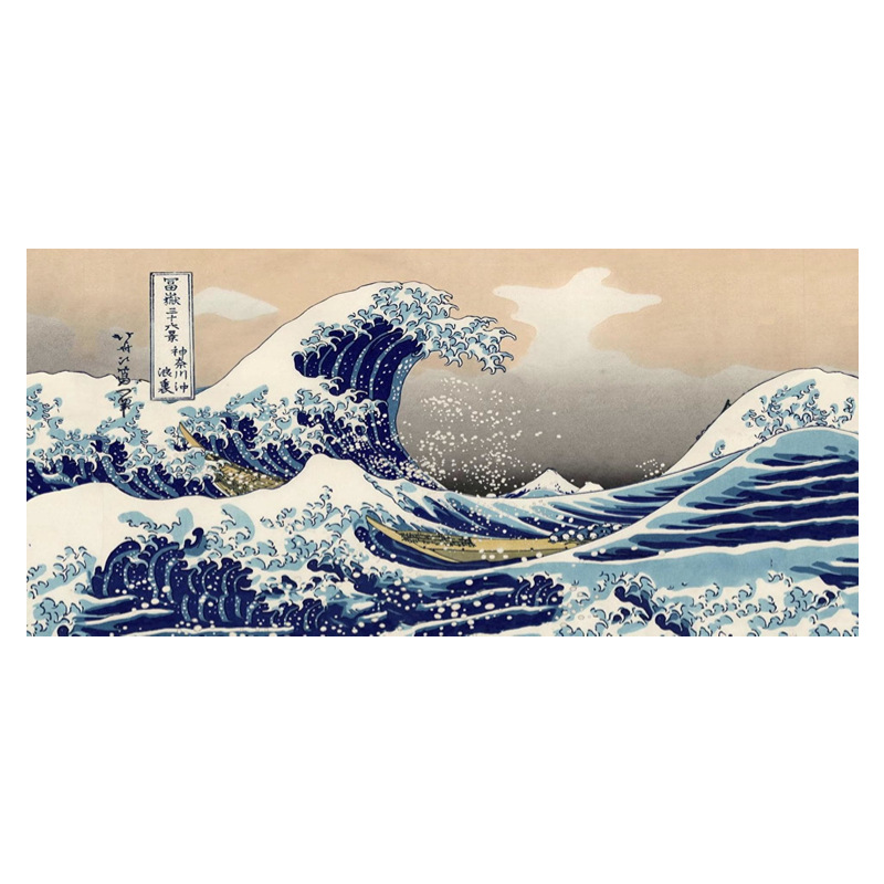 Large Gaming Mouse Pad Alfombrilla de ratón Tableta transfronteriza Amazon Super Wave Mantel al por mayor