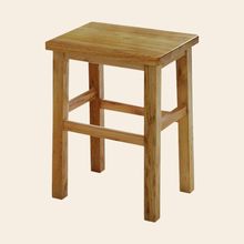 实木方凳子简约实用木板凳四方凳餐厅饭桌学校木凳成人高脚椅子