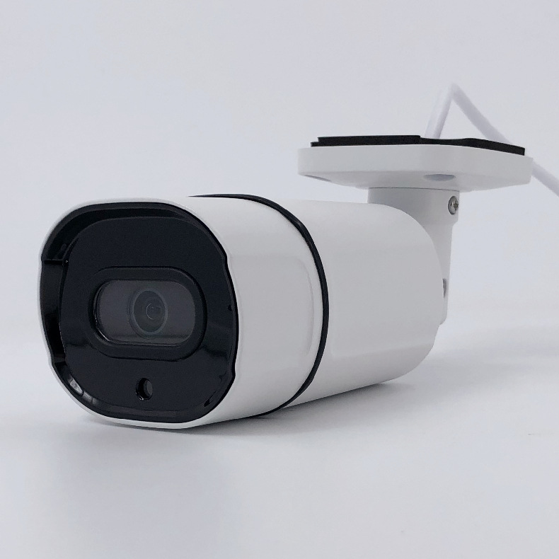 监控摄像头 800万音频输入红外网络枪机 4K 8MP POE IR IP CAMERA