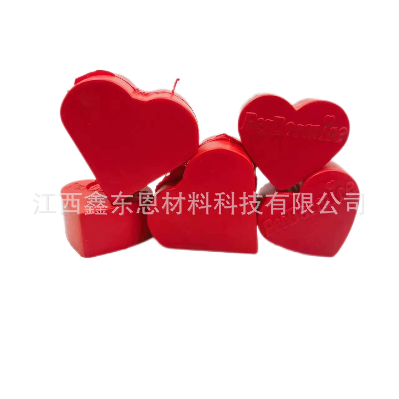 Polyurethane slime, realistic toy heart shaped, new collection