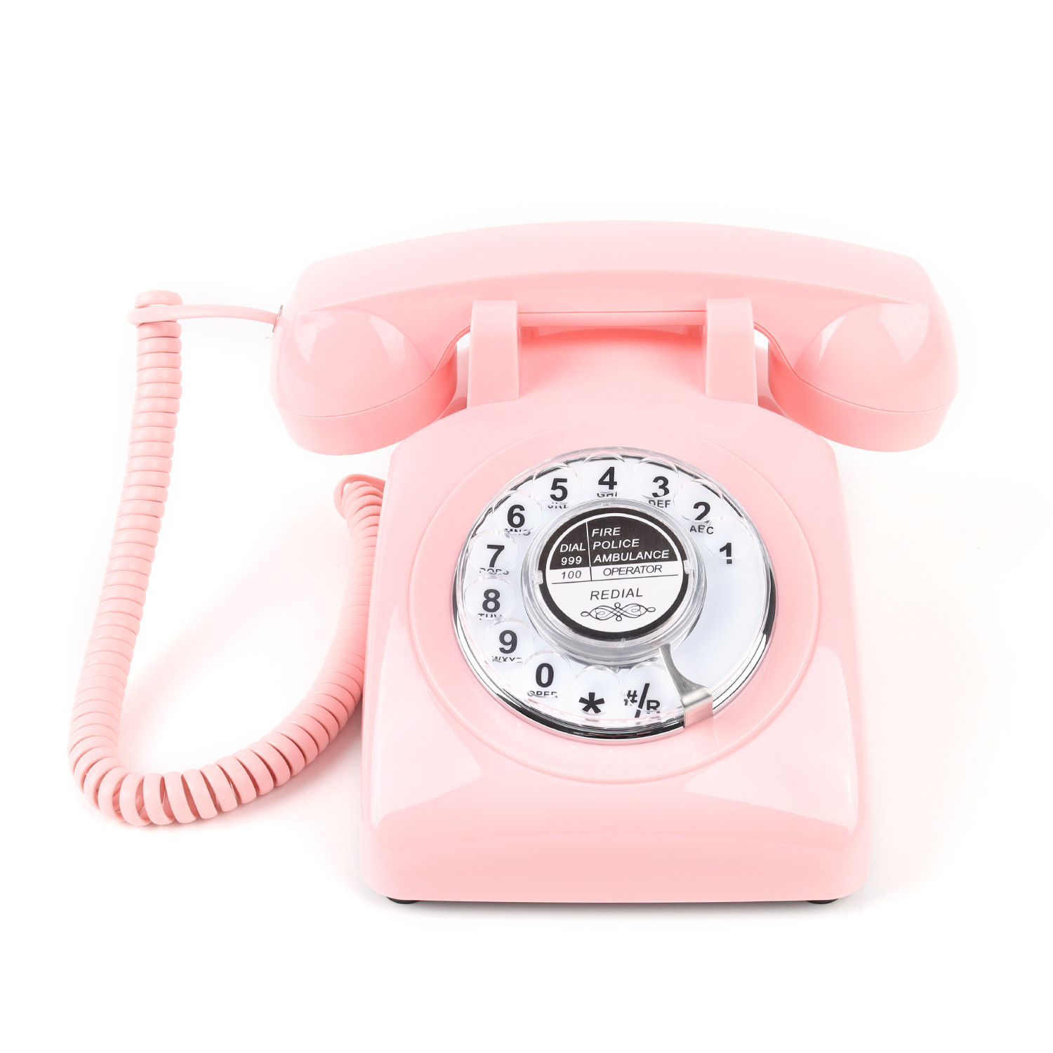 Antiguo teléfono Tarjeta de inserción de hotel habitación de huéspedes casa fijo retro teléfono fijo Dial-Up teléfono mayorista fabricante