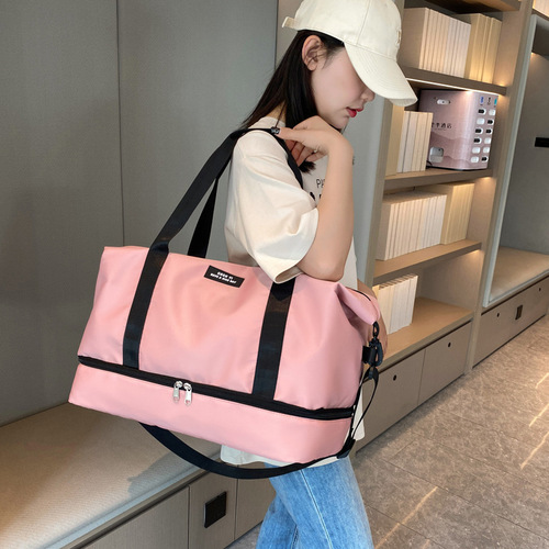 Travel bag, women's handbag, short-distance business trip, large-capacity luggage bag, sports swimming fitness bag, maternity storage bag