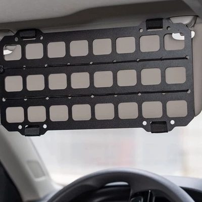 Molle Storage Board, Interior Modification – Sun visor rearview mirror