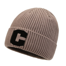 网红粗毛线帽子女冬季时尚百搭ins潮显脸小加厚保暖护耳针织冷帽