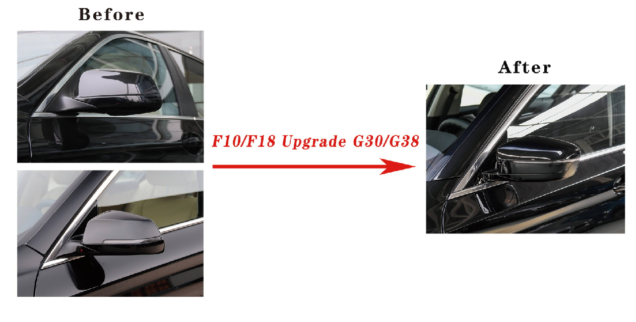 Various Mercedes-Benz and BMW rearview mirror assemblies, rearview mirrors for old models upgraded to new high-definition rearview mirrors