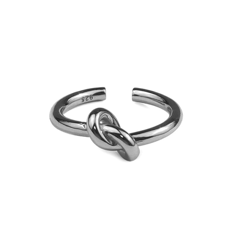 design line knotted ring fashion simple open ring