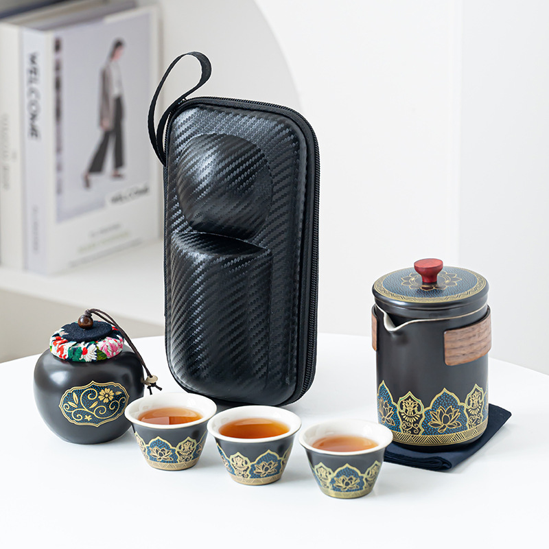 旅行茶器携帯用工夫茶器セット屋外ティーポット|undefined