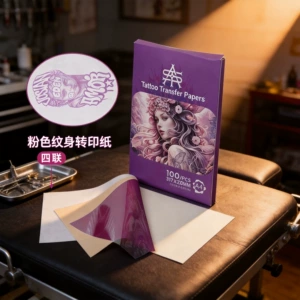 丽琪 (Оптовые продажи), розовая татуировка, присыпка, принтер, ручная роспись, принт