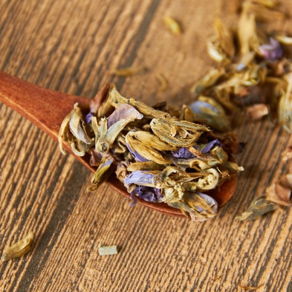 Kudzu Flower Tea Ge Hua 500g Dried Pueraria Flower Herbal Tea for Daily Infusions in use