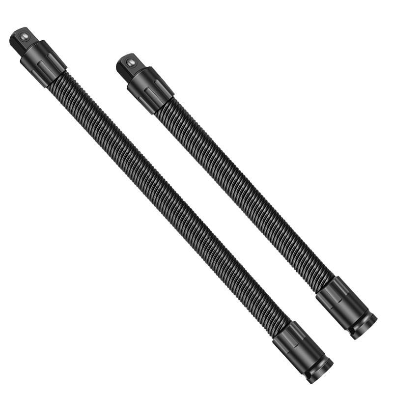 Llave eléctrica universal varilla de conexión suave alargada conector universal eje flexible cabeza de conversión manga 1 / 2 gran elástica