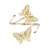 Gold moth armband