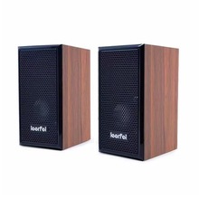 木质外壳音箱usb供电台式电脑笔记本桌面2.0喇叭speaker音响 批发