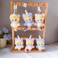 POPMART泡泡玛特BabyMolly茉莉口袋朋友系列搪胶毛绒玩具挂件盲盒