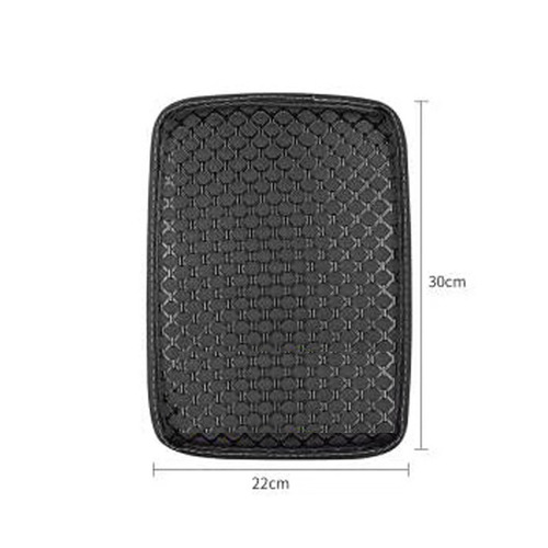 Car Armrest Box Mat Creative Cartoon Modified Interior Supplies Car Universal Non-Slip Leather Armrest Box Cover Wholesale