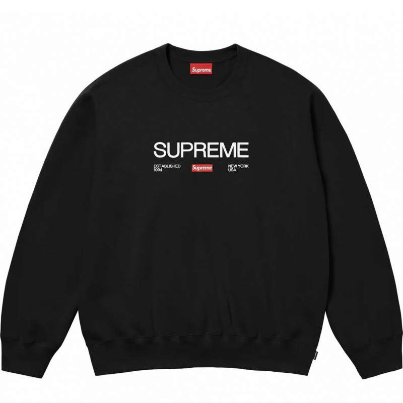 E563SUPREME EST 1994字母box logo黑色