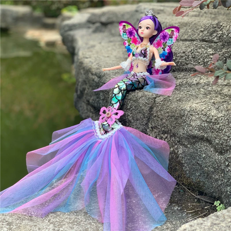 Doll, children's toy, 12 inch, mermaid, Birthday gift