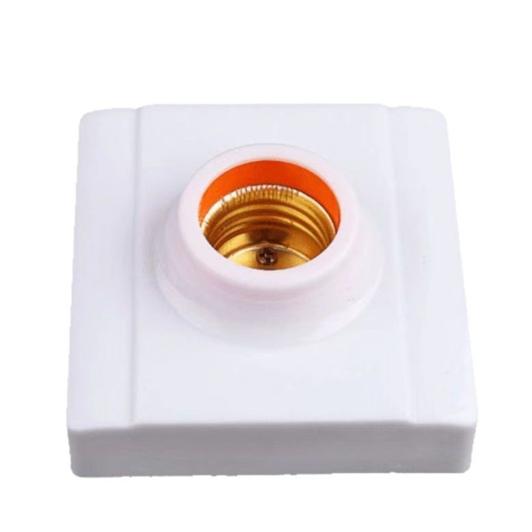 E27 portalámparas de boca de tornillo portalámparas de cerámica tipo techo de ingeniería casa bombilla led portalámparas impermeables con rosca portalámparas de baquelita