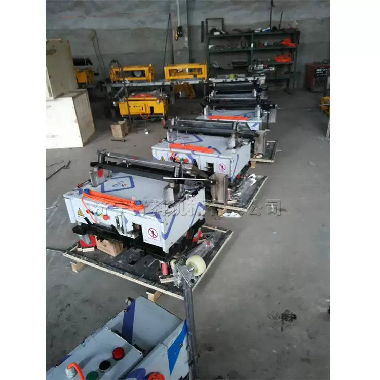 工地建筑内墙抹灰机3.5米高度智能抹墙机居民楼水泥墙批墙机