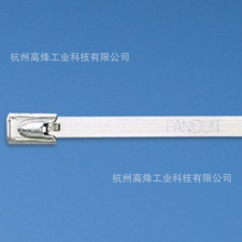 MLT2S-CP泛达PANDUIT泛达滚珠式不锈钢金属扎带 -- AISI 304材质